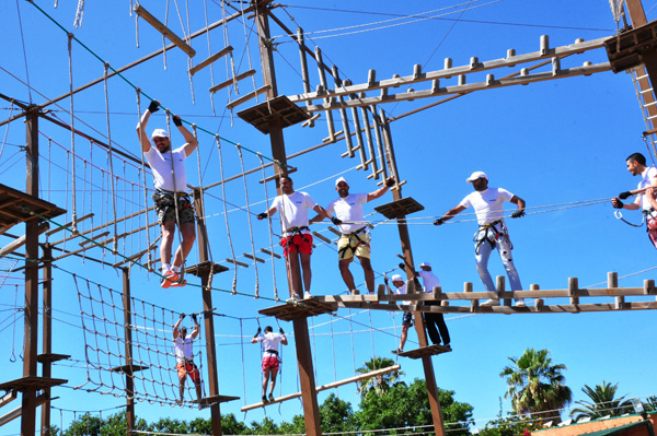 Team building in morocco